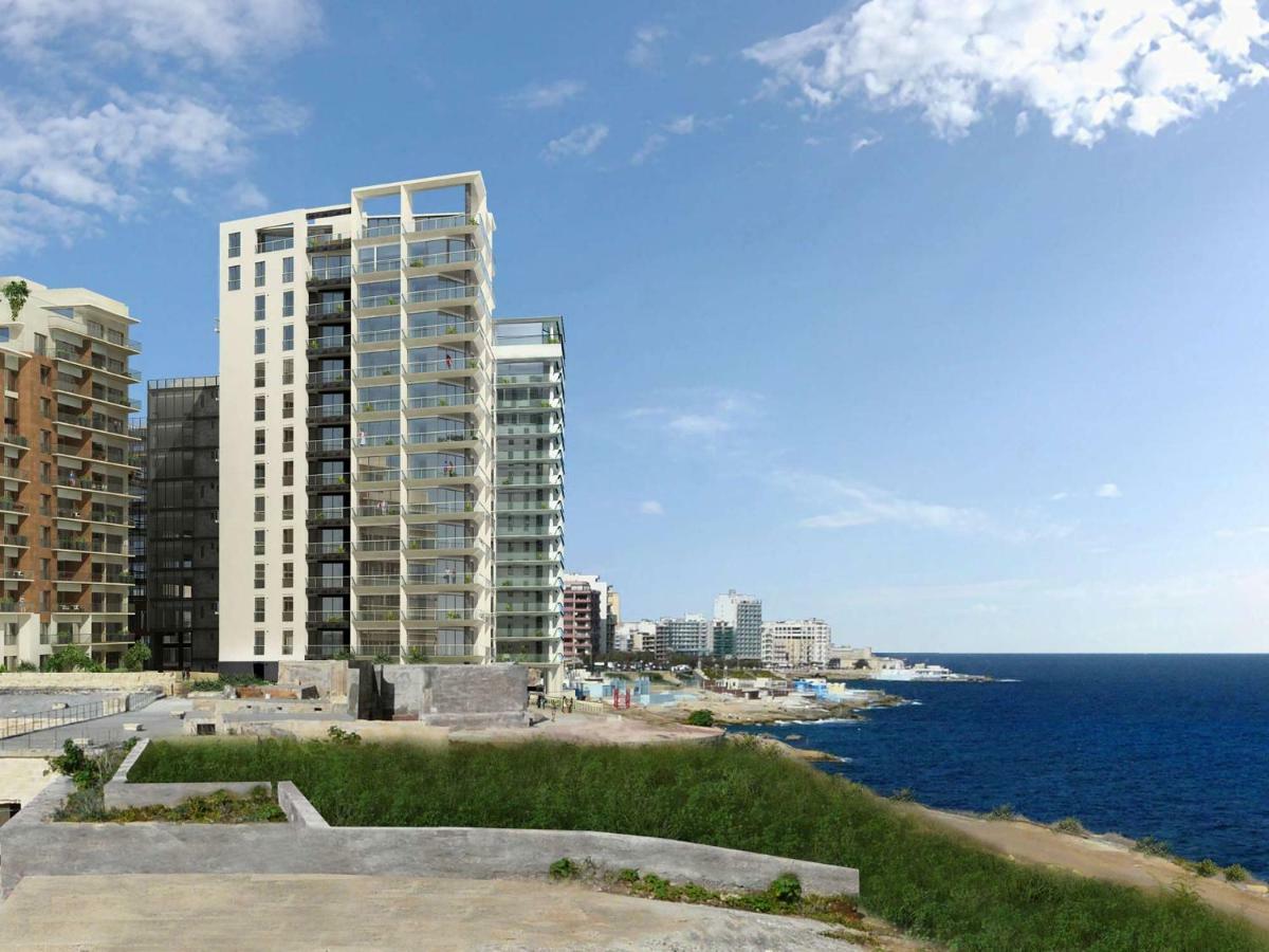 Gorgeous Apartment With Terrace In Fort Cambridge, Pool Слима Экстерьер фото